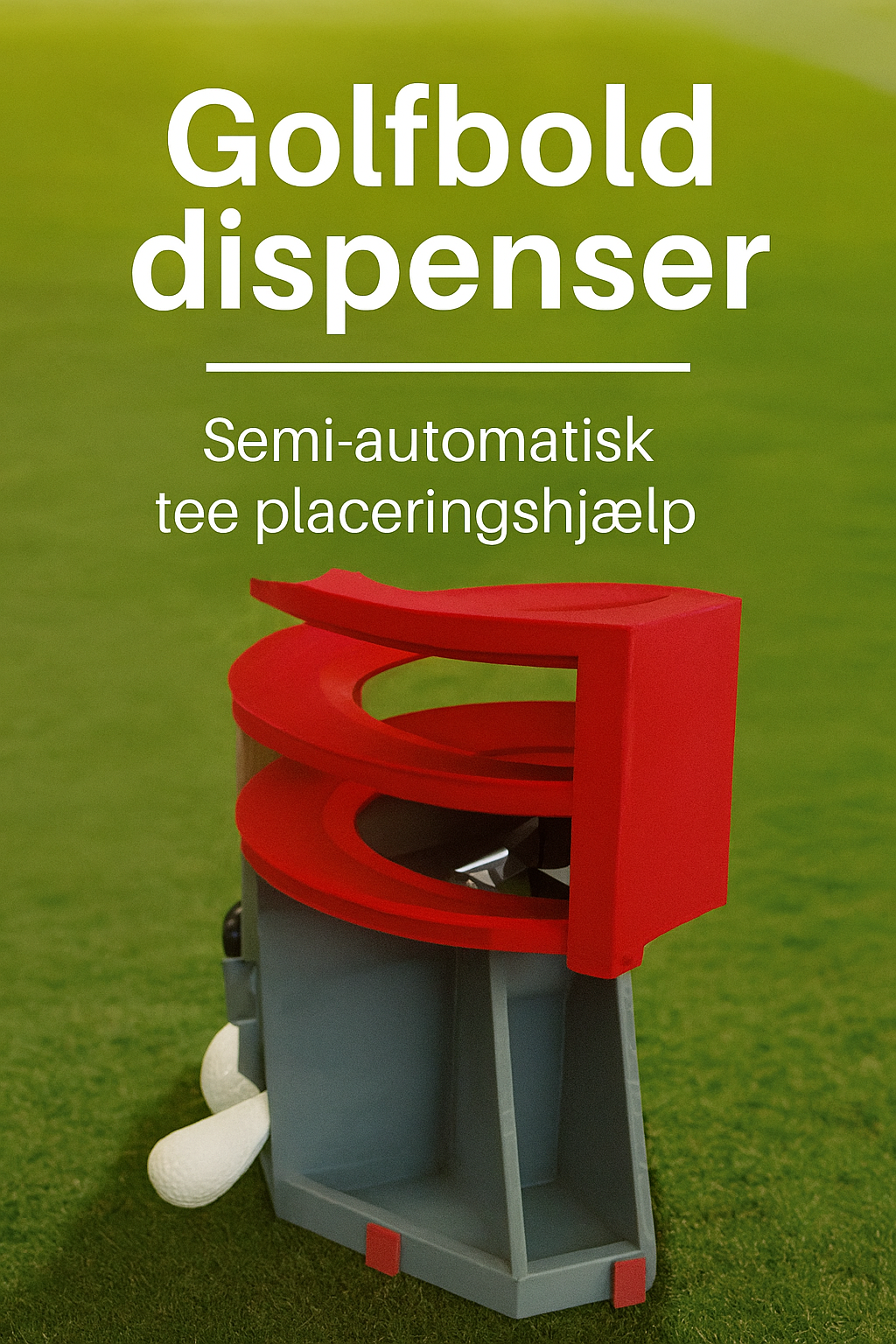 Semi-Automatisk golf bold dispenser (Small)